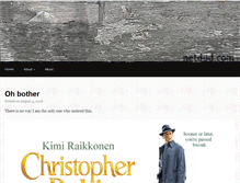 Tablet Screenshot of netdud.com